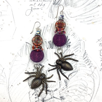 Halloween Beads & Charms | Nostalgica Finished Piece
