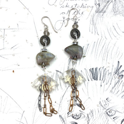 Bear | DIY Jewelry Inspiration | Nostalgica Finished Piece