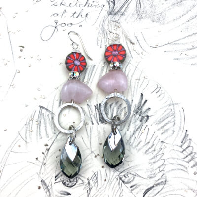 Bear | DIY Jewelry Inspiration | Nostalgica Finished Piece