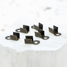 Load image into Gallery viewer, Fold Over Crimp Ends (6pcs)
