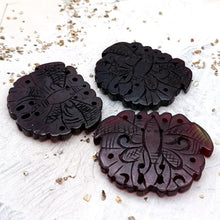 Load image into Gallery viewer, Carved Stone Butterfly Pendant
