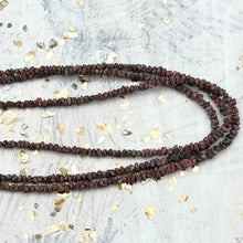 Load image into Gallery viewer, Sandstone Faceted Rustic Diamond Bead Strand
