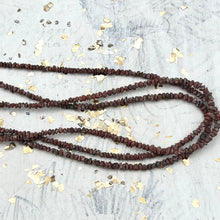 Load image into Gallery viewer, Rustic Faceted Rustic Diamond Bead Strand
