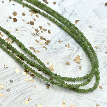 Load image into Gallery viewer, Fresh Cut Faceted Rustic Diamond Bead Strand
