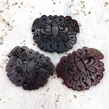 Load image into Gallery viewer, Carved Stone Butterfly Pendant
