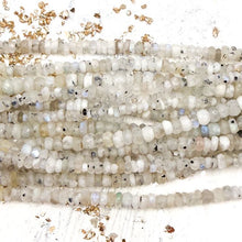 Load image into Gallery viewer, Moonstone Rondelle Bead Strand
