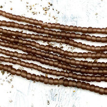 Load image into Gallery viewer, Brown Glass Bead Strand
