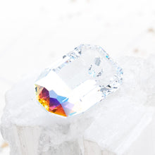 Load image into Gallery viewer, 22x14mm Clear and AB Premium Crystal Charm
