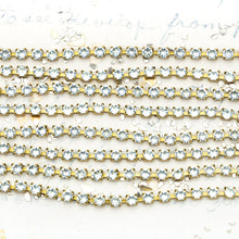 Load image into Gallery viewer, PP18 Light Azore Premium Crystal Brass Cup Chain - 4 Feet
