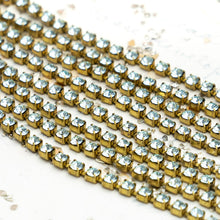 Load image into Gallery viewer, PP18 Light Azore Premium Crystal Brass Cup Chain - 4 Feet
