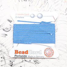 Load image into Gallery viewer, Blue #10 Silk Cord with Needle
