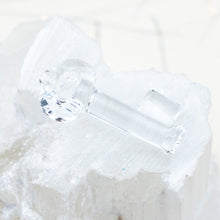 Load image into Gallery viewer, 30mm Crystal Clear Premium Austrian Crystal Key Pendant
