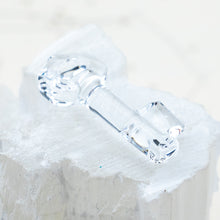 Load image into Gallery viewer, 30mm Crystal Clear Premium Austrian Crystal Key Pendant
