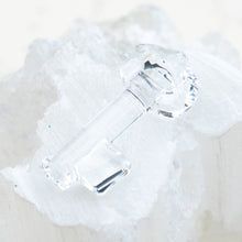 Load image into Gallery viewer, 30mm Crystal Clear Premium Austrian Crystal Key Pendant

