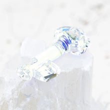 Load image into Gallery viewer, 50mm AB Premium Austrian Crystal Key Pendant
