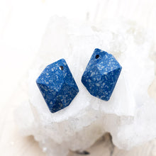 Load image into Gallery viewer, Blue Marbled Premium Crystal Charm Pairs
