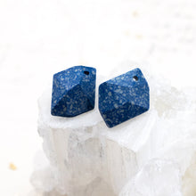Load image into Gallery viewer, Blue Marbled Premium Crystal Charm Pairs
