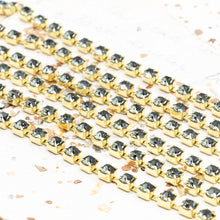 Load image into Gallery viewer, Black Diamond Premium Crystal Brass - 12"
