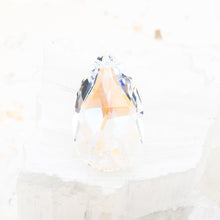 Load image into Gallery viewer, 30mm Rainbow AB Pear-Shaped Premium Crystal Pendant
