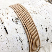 Load image into Gallery viewer, 1.5mm Natural Round Leather Cord
