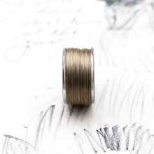 Load image into Gallery viewer, Sand Ash One-G Beading Thread - 50 Yard Bobbin
