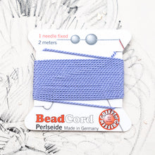 Load image into Gallery viewer, Lilac #10 Silk Cord with Needle
