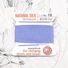 Load image into Gallery viewer, Lilac #10 Silk Cord with Needle
