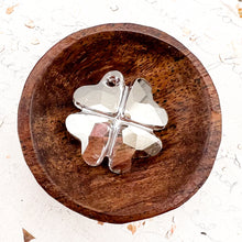 Load image into Gallery viewer, Discontinued - 24mm Silver Shade 4-Leaf Clover Premium Austrian Crystal Pendant
