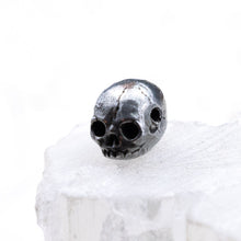 Load image into Gallery viewer, Green Girl Partial Skull Bead
