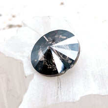 Load image into Gallery viewer, 16mm Satin Premium Crystal Button
