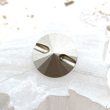 Load image into Gallery viewer, 16mm Satin Premium Crystal Button
