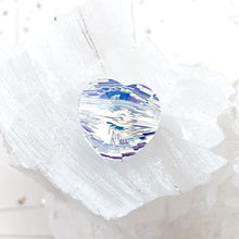 Load image into Gallery viewer, 14mm AB Premium Crystal Large Hole Heart Bead
