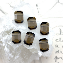 Load image into Gallery viewer, 10x7mm Smoky Quartz Premium Crystal Pendulum Bead Set - 6 Pcs
