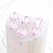 Load image into Gallery viewer, 10mm Rosaline Premium Crystal 2-Hole Stairway Beads - 6pcs
