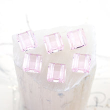 Load image into Gallery viewer, 10mm Rosaline Premium Crystal 2-Hole Stairway Beads - 6pcs
