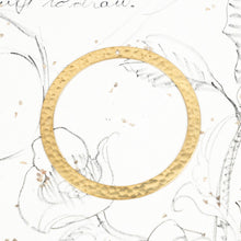 Load image into Gallery viewer, 54mm Classic Hoop Solid Brass Pendant

