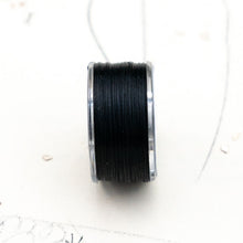 Load image into Gallery viewer, Black One-G Beading Thread - 50 Yard Bobbin

