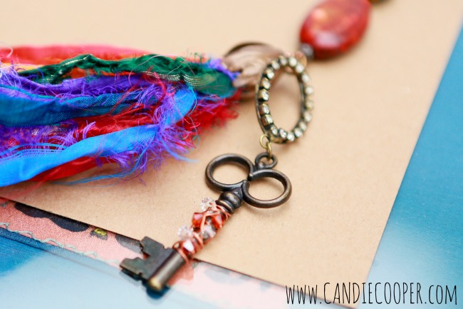 Candie Cooper DIY Recycled Silk Necklace 3