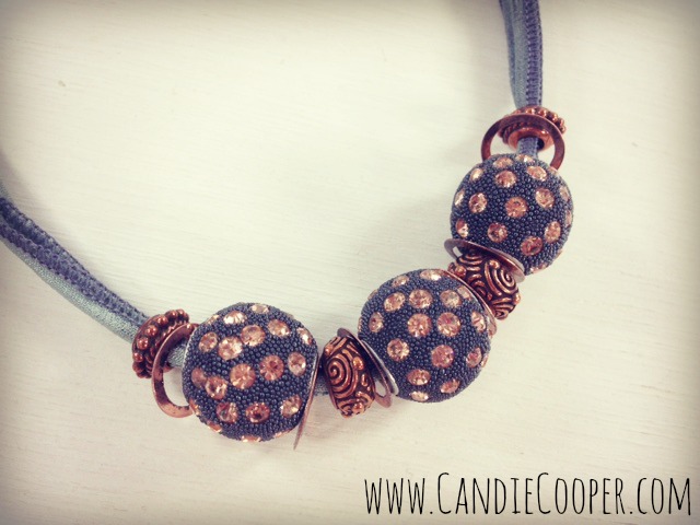 Candie Cooper sparkle necklace 2