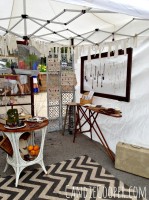 How to Set Up an Art Fair Tent - Candie Cooper