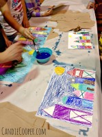 Kids Watercolor Art Project Idea - Candie Cooper