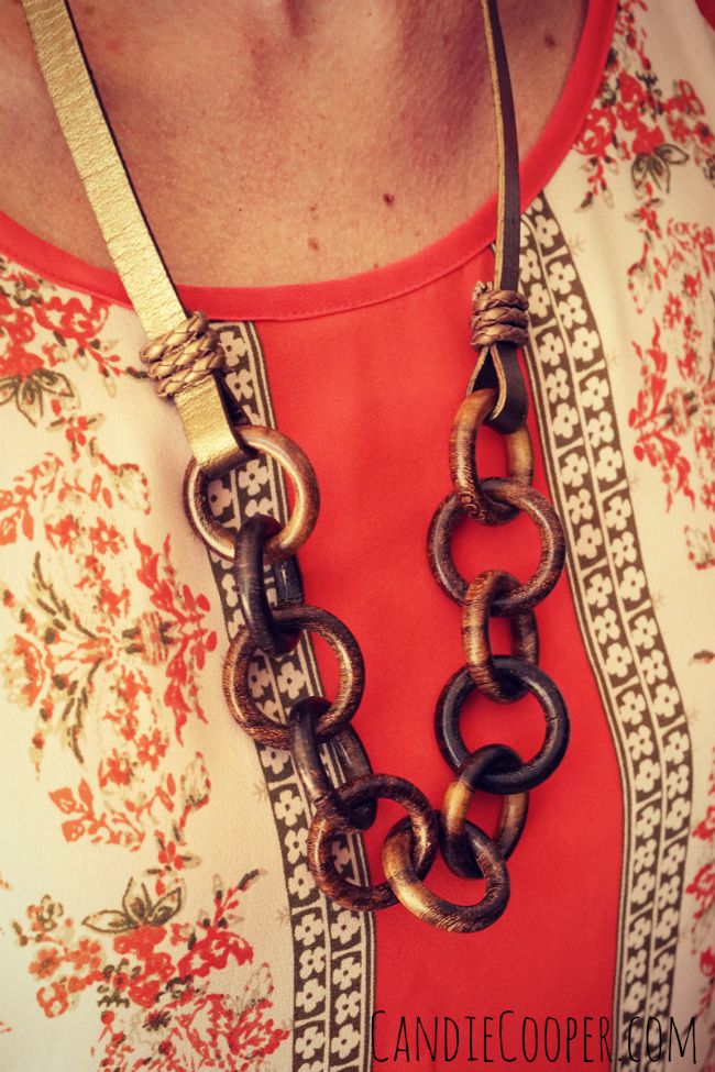 DIY Leather Jewelry - Candie Cooper