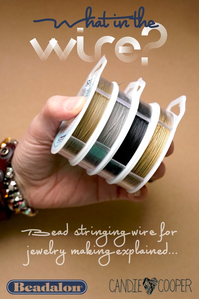How to String Beads With Beading Wire